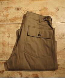 WAREHOUSE | ウエアハウス"
Lot:#1086 MILITARY PANTS
Price:￥16.000+tax
Color: OD Green
Size: W28.29.30.31.32.33.34
MADE IN JAPAN(その他パンツ)