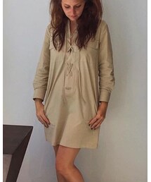 theory | シャツワンピース