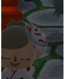 こまぎつねのおめん | その他ヘアアクセサリー