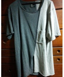 s'yte | combed jersey Asymmetry gradation T(Tシャツ/カットソー)