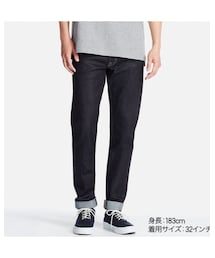 UNIQLO | ストレッチセルビッジスキニーフィットジーンズ＋EC(デニムパンツ)