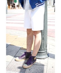 古着U.S.ARMYホワイトショーツ（リメイク）(その他パンツ)