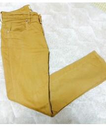 GLOBAL WORK | カラージーンズ（キャメル）(その他パンツ)