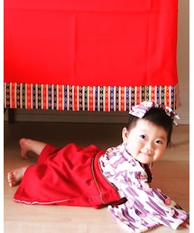 去年の雛祭りの時 | 浴衣