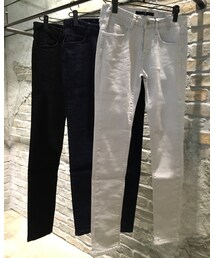 NO ID. | コットンストレッチスキニーパンツ(デニムパンツ)
