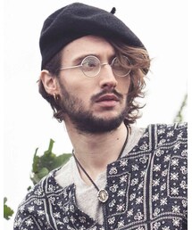 NO ID. | ニットベレー帽(帽子)