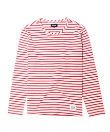 PAPERISM | LONG SLEEVE STRIPE T-SHIRT[IV/RE](Tシャツ/カットソー)
