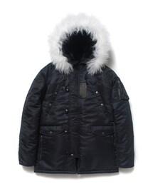 PAPERISM | N-3B PARKA [BK](その他アウター)