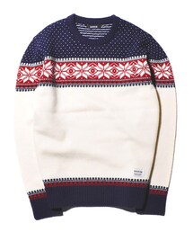 PAPERISM | NORDIC DOT KNIT [NA](ニット/セーター)