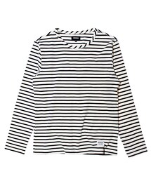 PAPERISM | LONG SLEEVE STRIPE T-SHIRT[IV/NV](Tシャツ/カットソー)