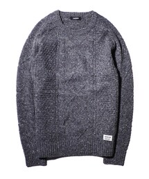 PAPERISM | NEP YARN FISHERMAN KNIT [GR](ニット/セーター)