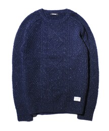 PAPERISM | NEP YARN FISHERMAN KNIT [NA](ニット/セーター)