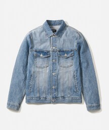 PAPERISM | LIGHT WASHED TRUCKER JACKET(デニムジャケット)