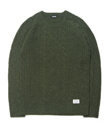 PAPERISM | NEP YARN FISHERMAN KNIT(ニット/セーター)