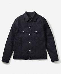 PAPERISM | NEP DEEP INDIGO RAW TRUCKER JACKET(デニムジャケット)