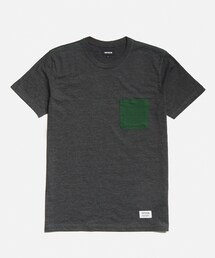 PAPERISM | COLOR BLOCK POKET T-SHIRT [DG](Tシャツ/カットソー)