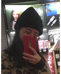 酷黑帽子 | キャップ