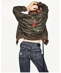 ZARA WOMAN | ライダースジャケット