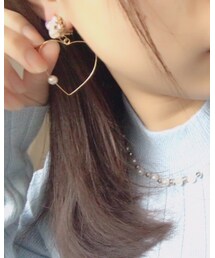 Handmade | ハンドメイドです！お気に入り♡(イヤリング)