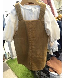 Ollie童裝。生活雜貨 | •••黃色背心裙•••(スカート)
