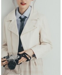 COHINA | ライダースジャケット