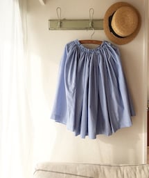 ハンドメイド ギャザーたっぷりスカート(スカート)