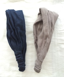 リネンたっぷりターバン(ヘアバンド)