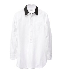 UNITED ARROWS | 黑色領牛津襯衫(シャツ/ブラウス)