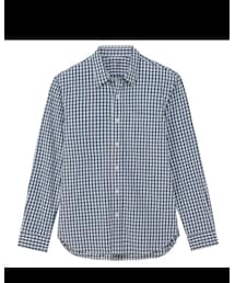 無印良品 | ギンガムチェックシャツ(シャツ/ブラウス)