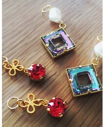 自作のパーツ | イヤリング