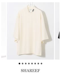 SHAREEF | 〈STUDIOUS限定〉モックネックTEE(Tシャツ/カットソー)