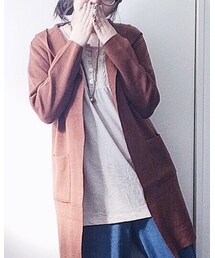 Avail | テラコッタ色のコーディガン(カーディガン/ボレロ)