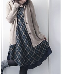 UNIQLO | ニットカーディガンはUNIQLO☺︎(カーディガン/ボレロ)