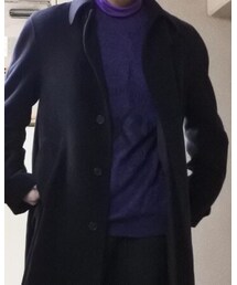 used | タートルネック紫(トップス)