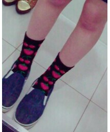 🍒さくらんぼ&いちご柄🍓 | ソックス/靴下