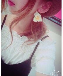 お花ピアス | ピアス（両耳用）