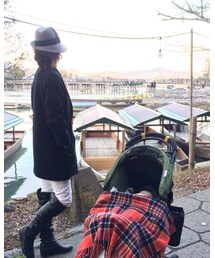 嵐山 渡月橋を背景に | その他