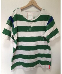 WHIZLIMITED | Whiz ダメージボーダーTee(Tシャツ/カットソー)