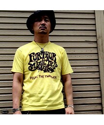 FREEWHEELERS | フリーホイーラーズ 半袖TEE FREEWHEELERS PSYCHEDELIC MOVEMENT -FURTHUR MAGIC BUS- [STRAW YELLOW] #1425024(Tシャツ/カットソー)