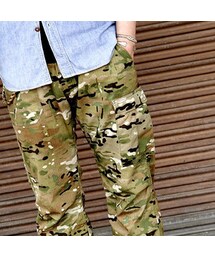 ワンピースオブロック ワークパンツ ONE-PIECE OF ROCK-WESTBY- [MULTI CAMOUFLAGE](カーゴパンツ)