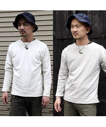 トパーズ オーバースウェット TOPAZ BOATNECK OVER SWEAT [OATMEAL/GRAY] TC-328(スウェット)