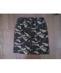 迷彩柄スカート(スカート)