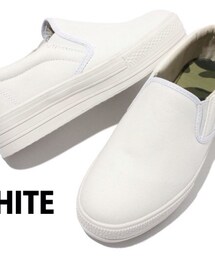 スリッポン 白(スニーカー)