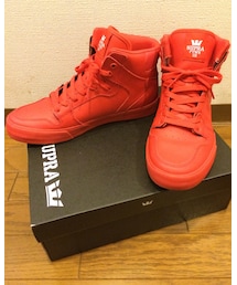 SUPRA | SUPRA VAIDER ALL RED(スニーカー)