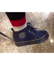 キルティング素材スニーカー(スニーカー)