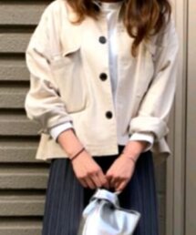 Te chichi TERRASSE | アウトポケットショートジャケット　¥6,050(ジャケット/アウター)