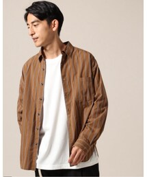 RAGEBLUE | レジメンタルストライプシャツ(シャツ/ブラウス)