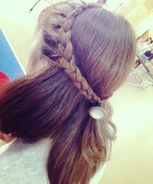 髪型 | 名前はしらんけど編み込み？(その他)