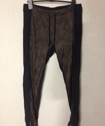 DRIES VAN NOTEN | カモフラ切り替えスウェット(その他パンツ)