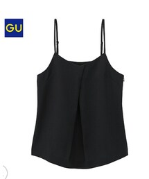 GU | フロントタックキャミソール(トップス)